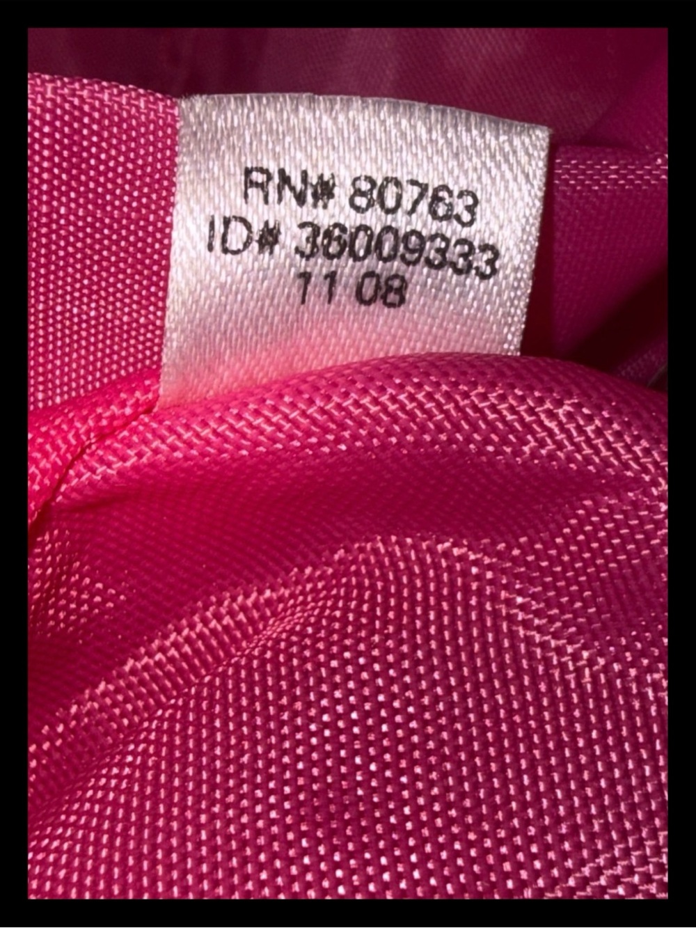 💕ⓅⒾⓃⓀ ⓋⓈ RARE/HTF/VINTAGE Drawstring Bag ✨EUC✨💕 - Picture 8 of 9